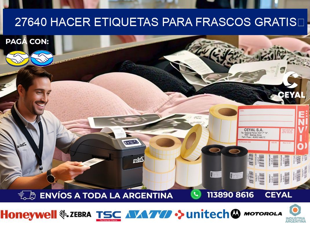 27640 Hacer etiquetas para frascos gratis 
